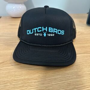 Dutch Bros Black and Blue Logo Hat